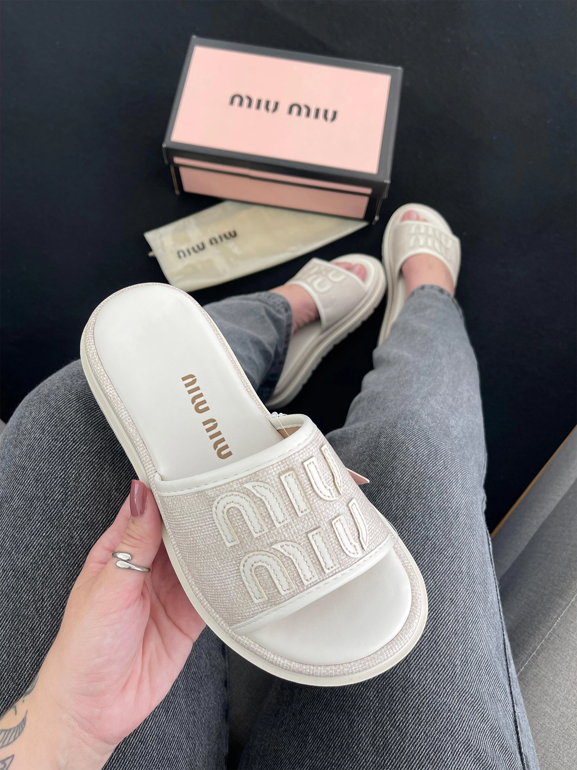 Sandália Miu Miu - Vikings Premium